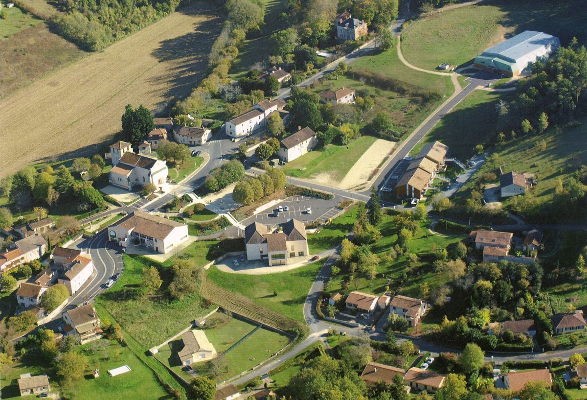 Coursac panorama