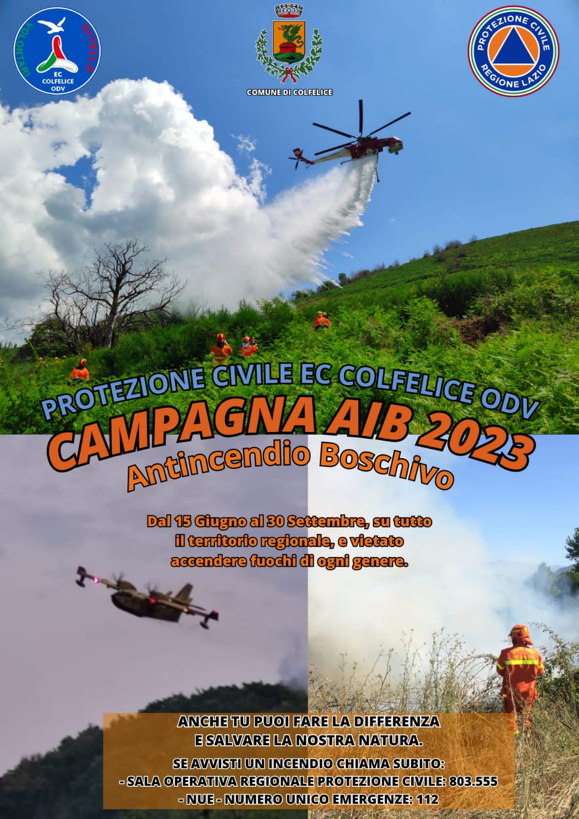 Campgna AIB 2023 - Antincendio boschivo