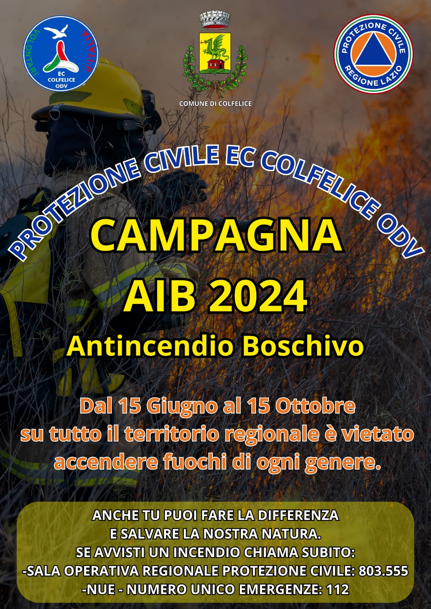 campagna antincendio